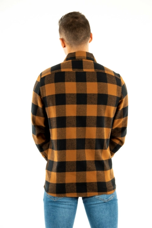 chemise dickies new sacramento bd0 brown duck