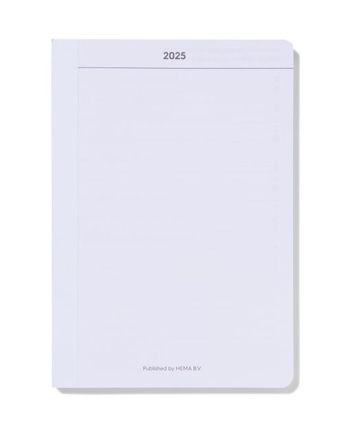 recharge d'agenda 2025 A5