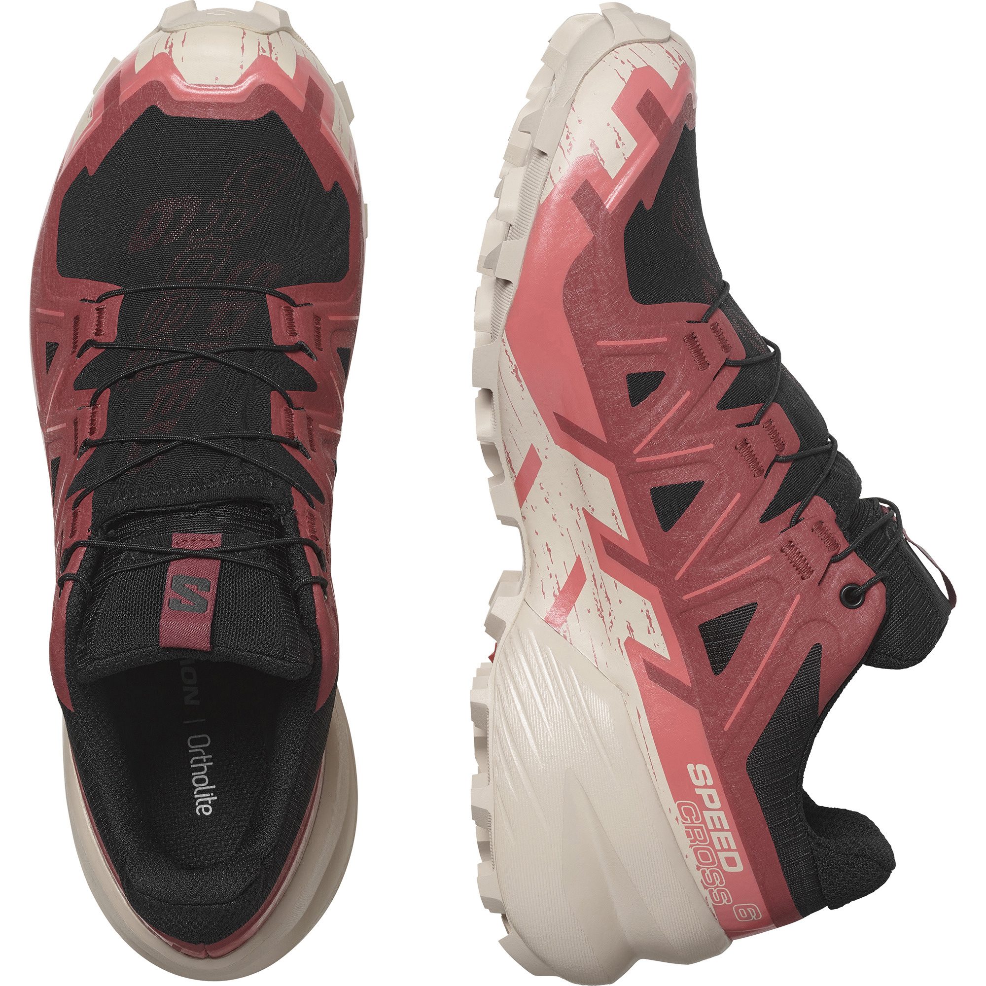 Salomon Speedcross 6 GORE-TEX® Trailrunningschuhe Damen black cow hide