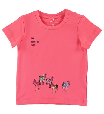 Name It T-shirts - 2er-Pack - NbmJefiko - Calypso Coral