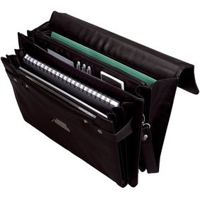 Porte-documents 'CANTANA', similicuir, noir