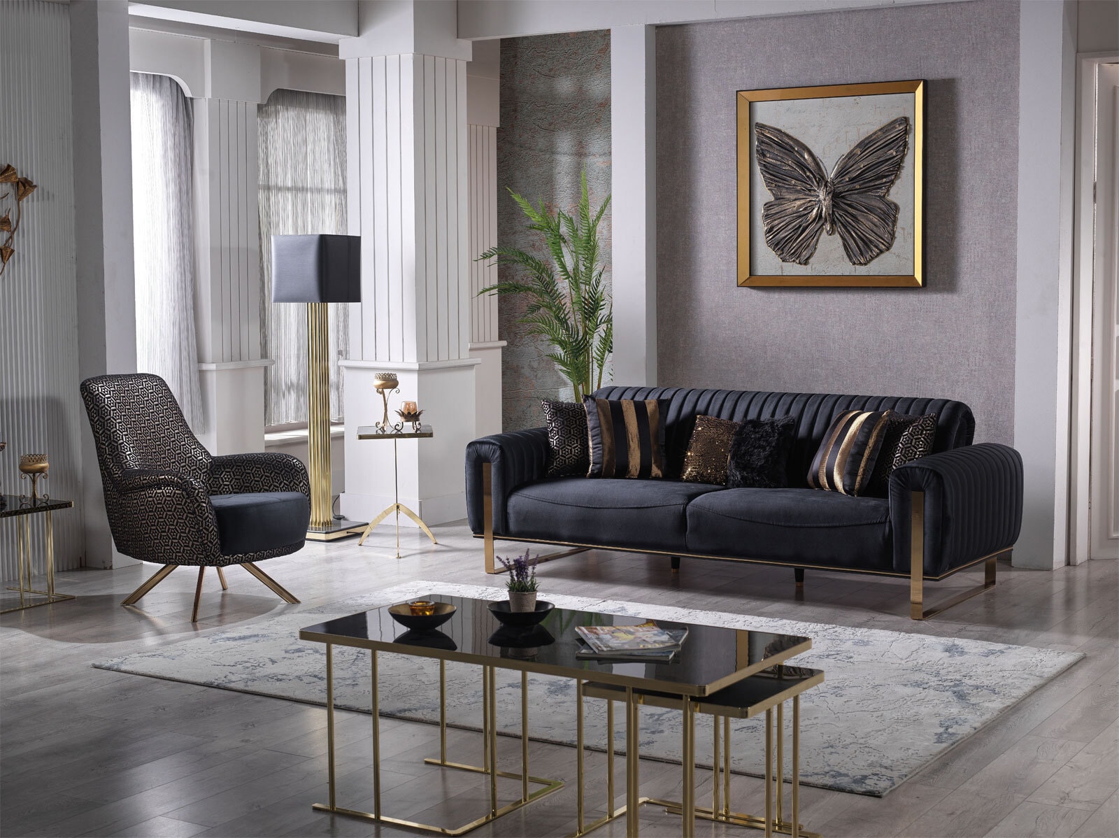Relaxsessel LAGOS anthrazit
