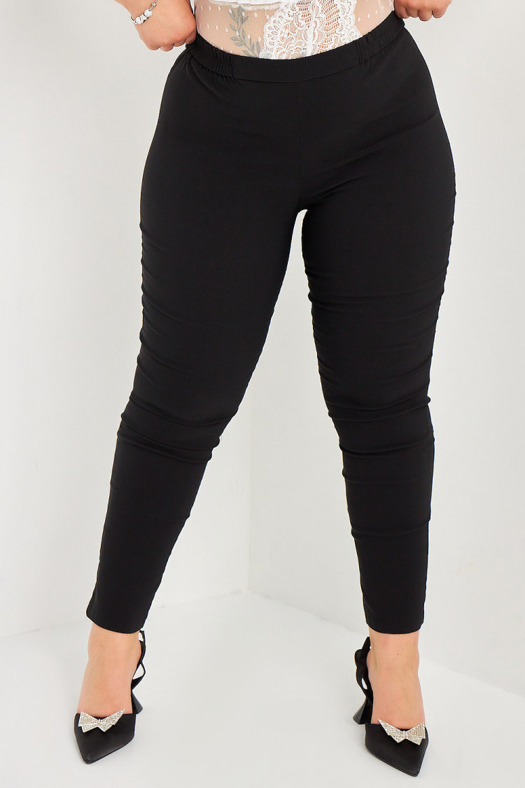 Pantalon noir uni