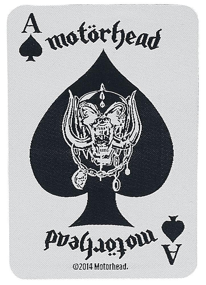 Ace Of Spades Card | Motörhead Patch
