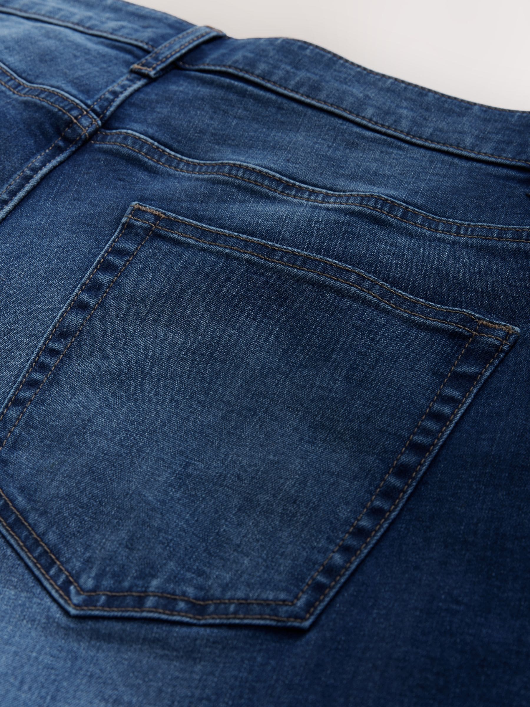Blauw - Klassieke stretchy jeans