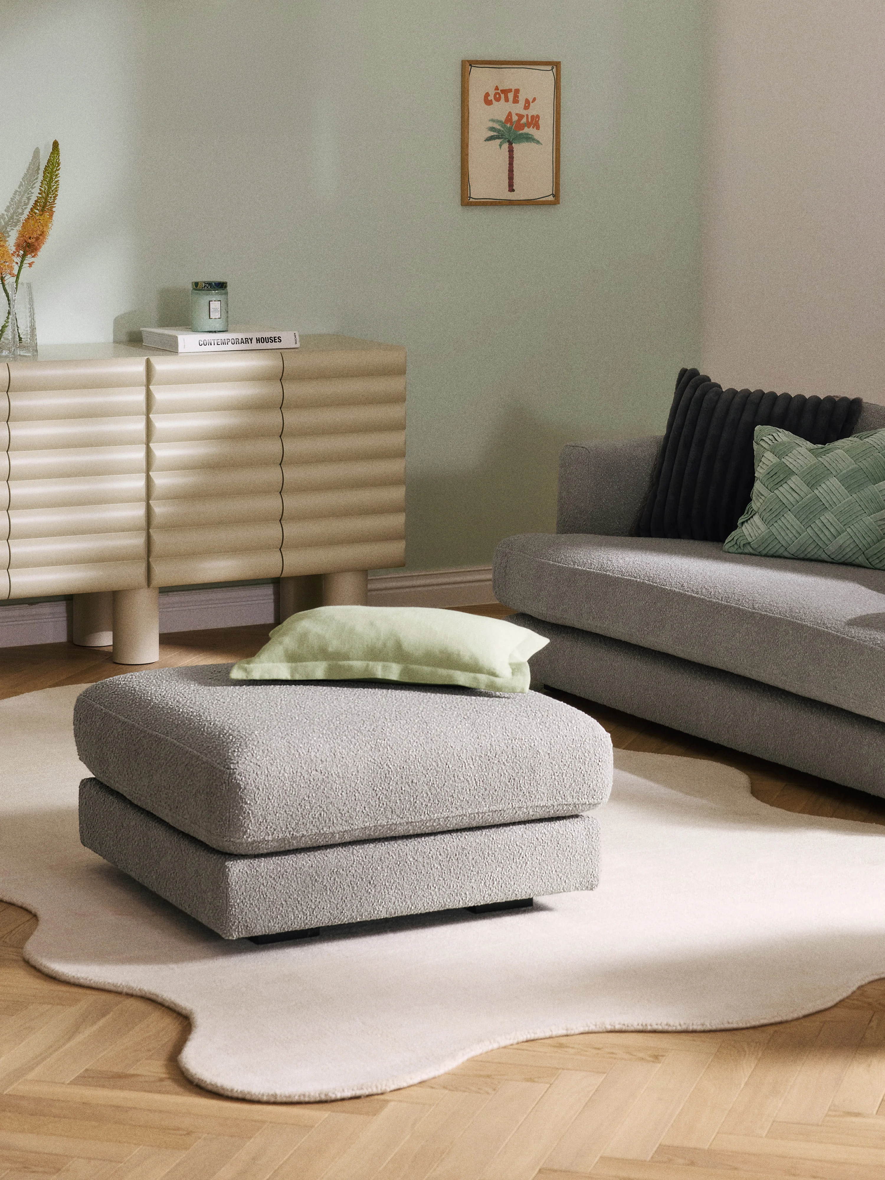 Linnen kussenhoes Taryn met bies