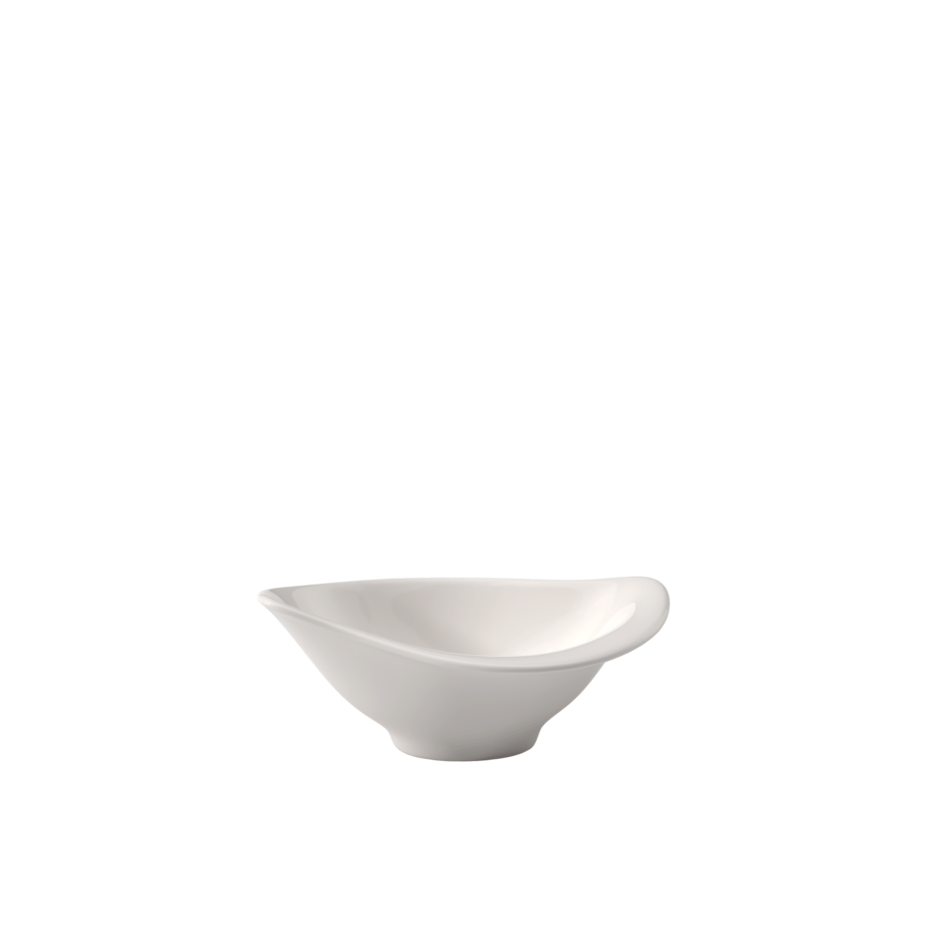 New Cottage Dipping bowl White, 0.6 oz, Premium Porcelain