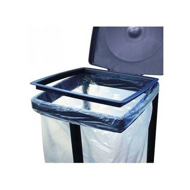 Sunware Quadra Vuilniszakhouder Zwart 120 liter - zwart