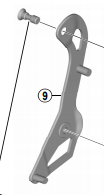 Shimano Inderplade til RD-R9150
