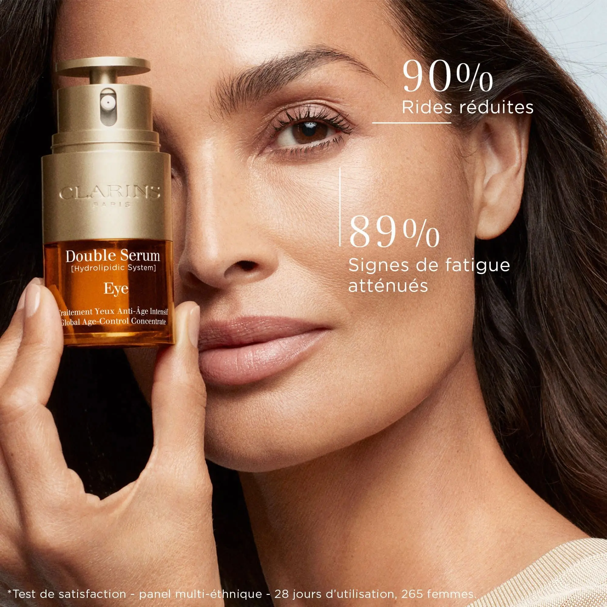 Clarins - Double Serum Eye Traitement Yeux Anti âge Intensif- Contour des yeux et lèvres