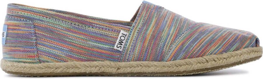 TOMS Vrouwen Espadrilles Alpargata canvas Zwart