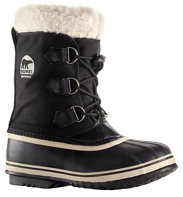 SOREL - CHAUSSURES CHAUDES YOUTH PAC NYLON MIXTE NOIRES