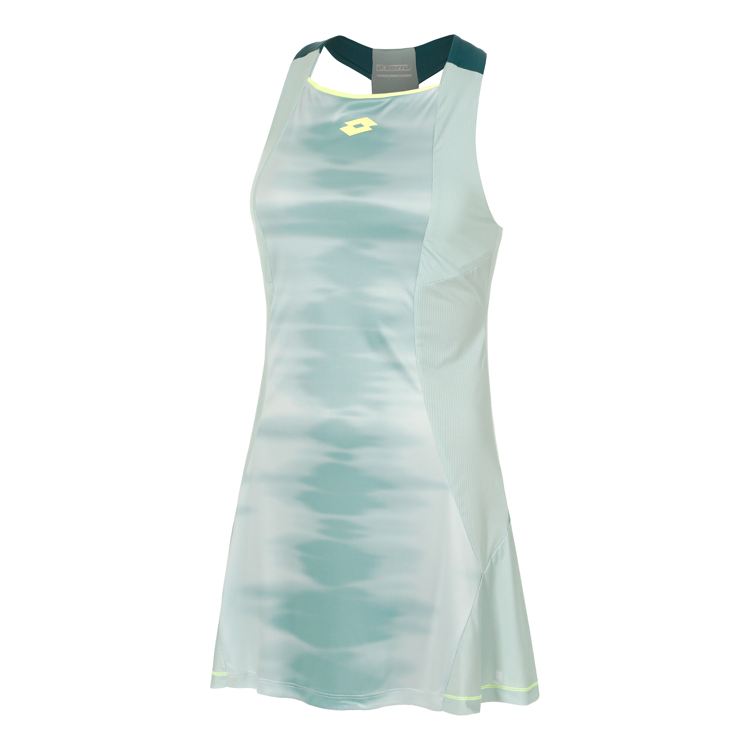 Lotto Tech II Robe Femmes - Vert , Jaune Lemon