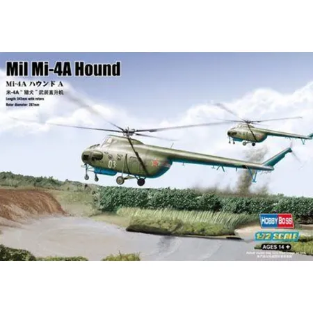 Hobby Boss Modellbau Luftfahrt Mil Mi-4A Hound A