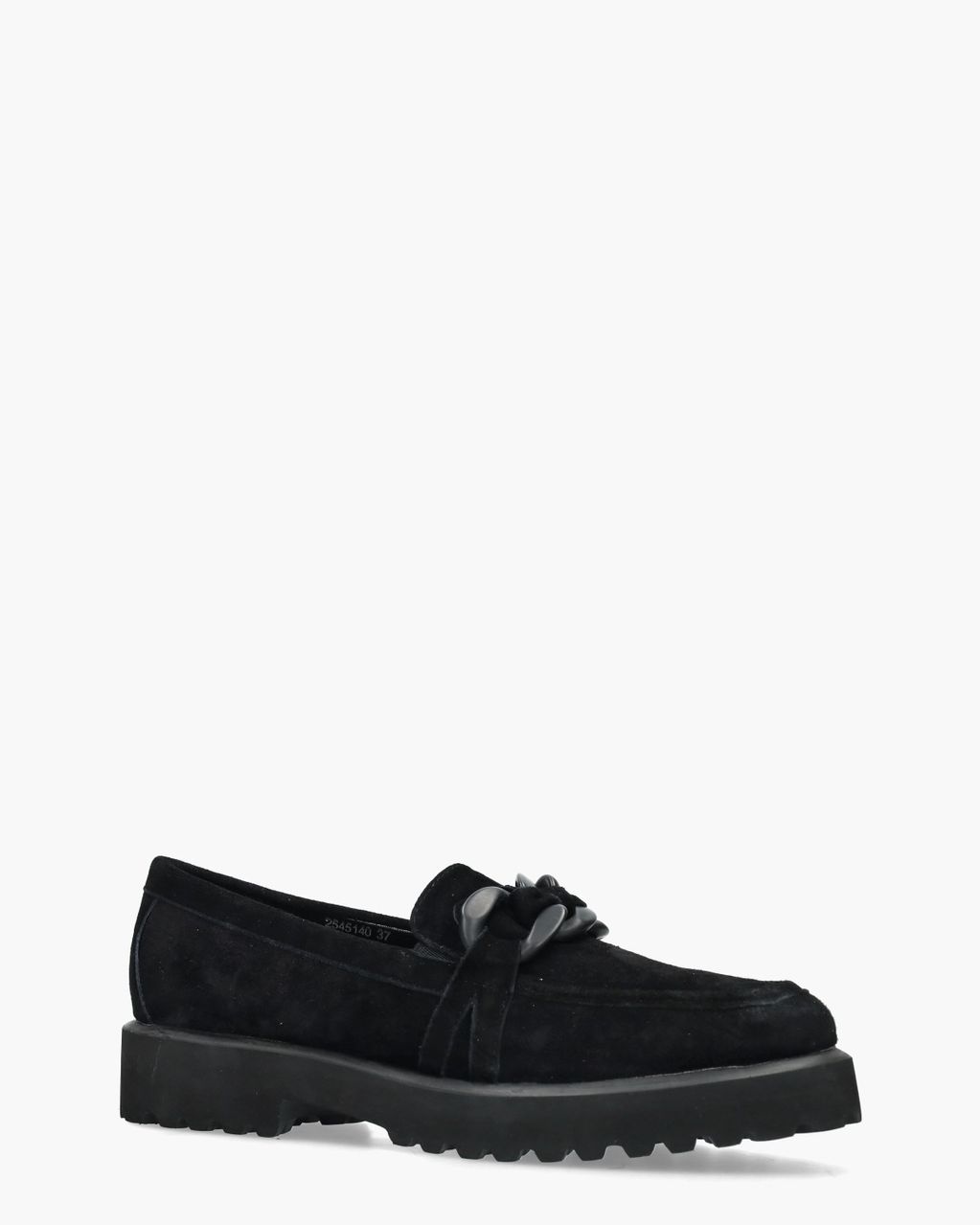 Di Lauro Celestina Zwart Damesloafers