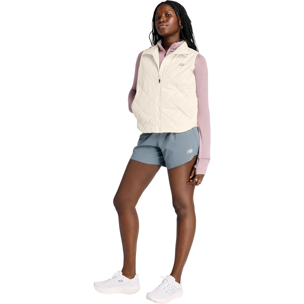New Balance Quilted Vest Dame