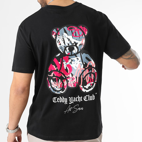 Tee Shirt Oversize Large Art Series Pink Noir