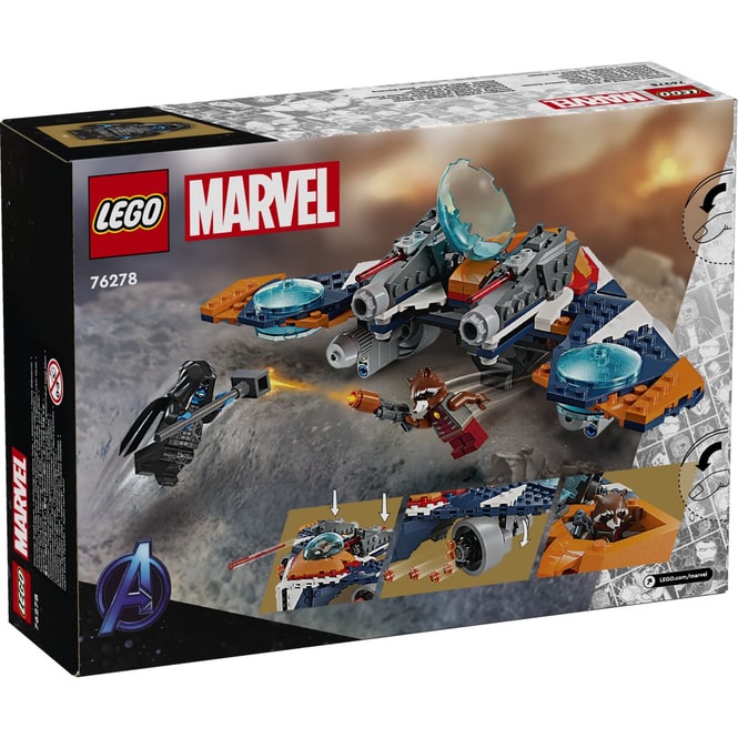 LEGO® Super Heroes Marvel 76278 - Rockets Raumschiff vs. Ronan