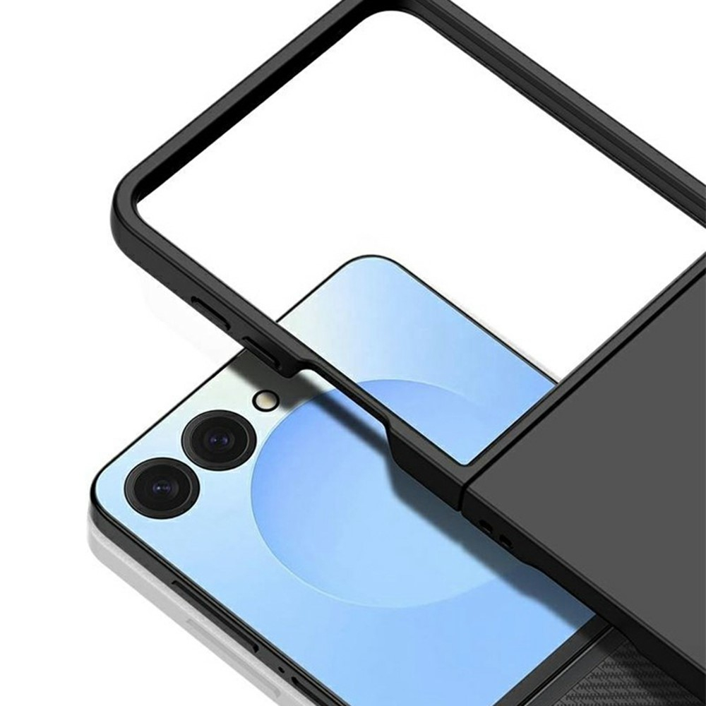 Samsung Galaxy Z Flip7 Soft Touch Hardcase Schutzhülle - Schwarz