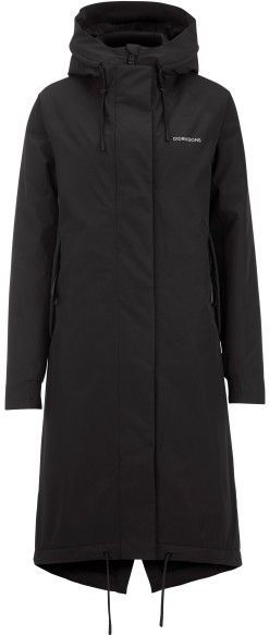 Didriksons Womens Alicia Parka Long 3 Parka (Dames |zwart |waterdicht)