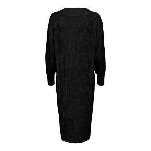ONLY Tessa Midi Strikkjole, Sort, L