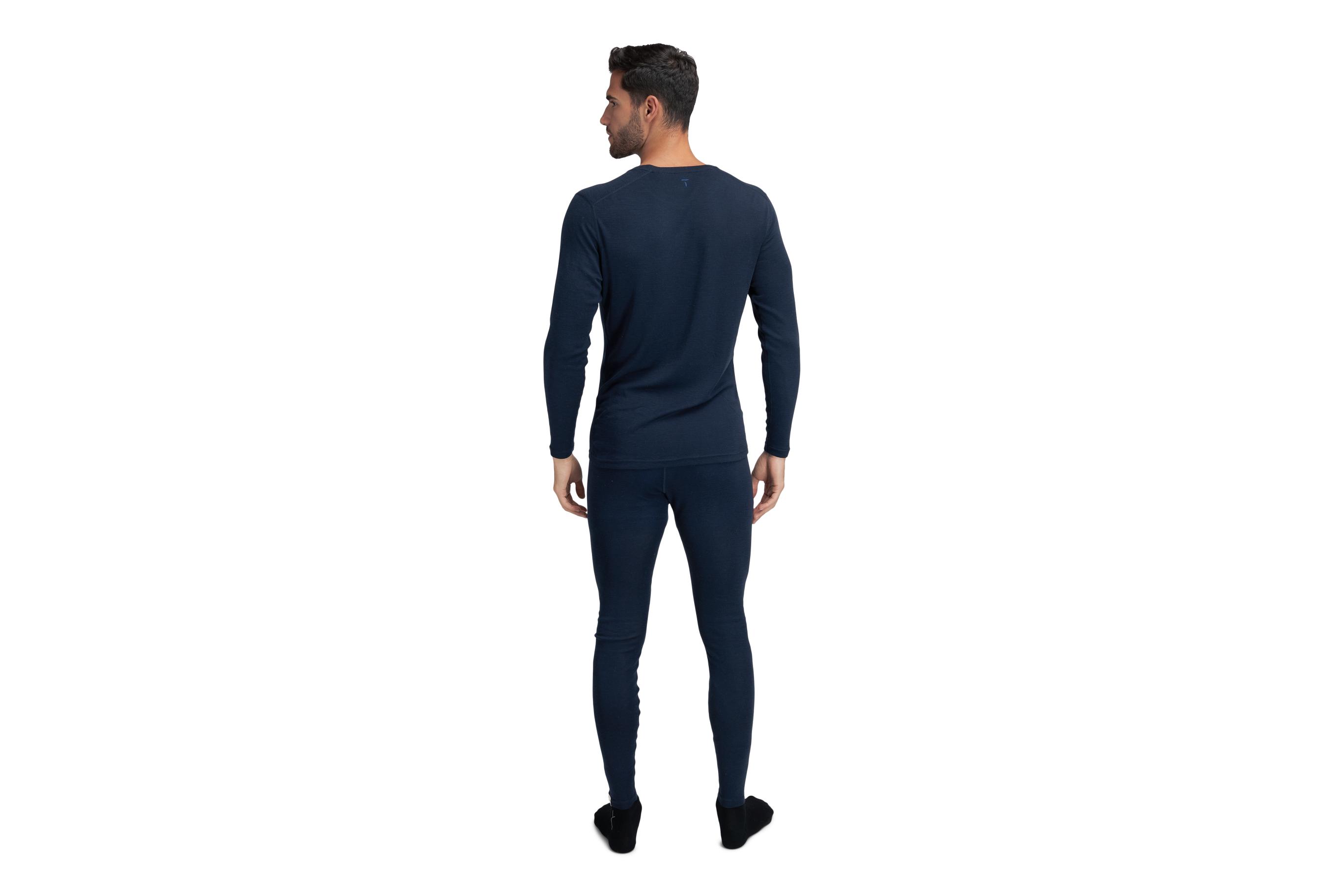 Tufte Frost Rib Long Sleeve Sky Captian Sky Captain