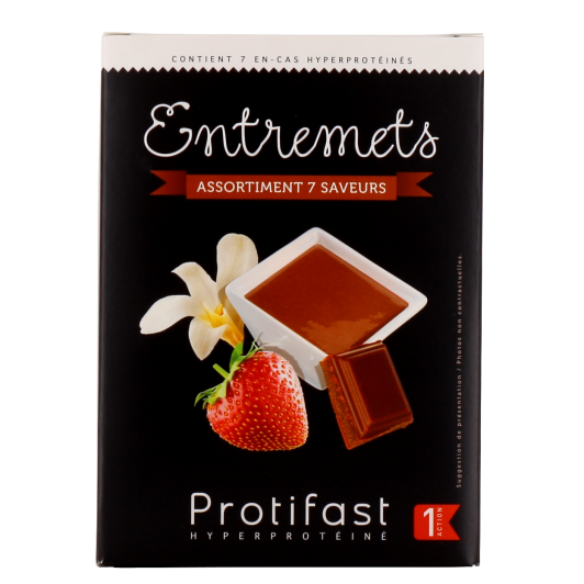 Assortiment d'entremets 7 saveurs Protifast