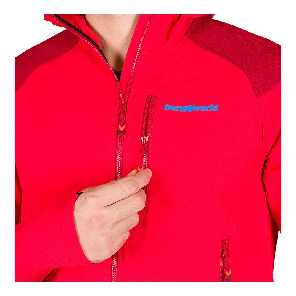 Trangoworld TRX2 DURA PRO - Veste Homme high risk red
