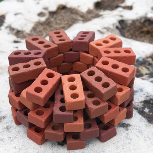Guidecraft bouwblokken kleine bakstenen - 60st