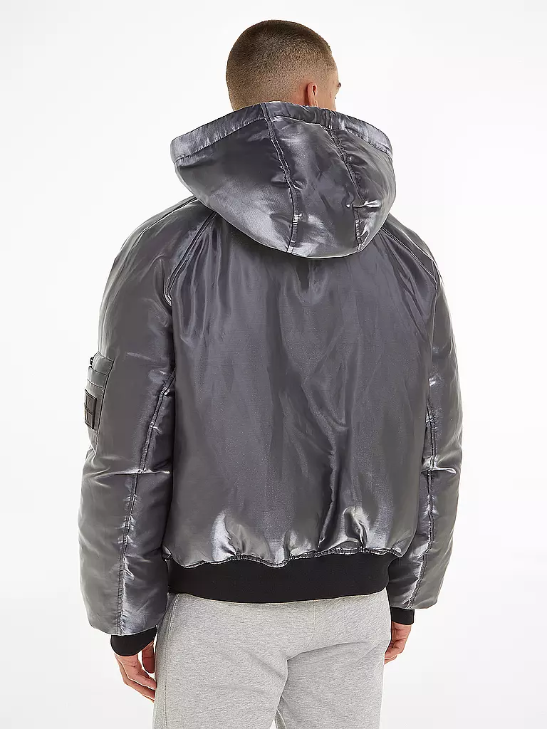 CALVIN KLEIN JEANS Jacke  silber