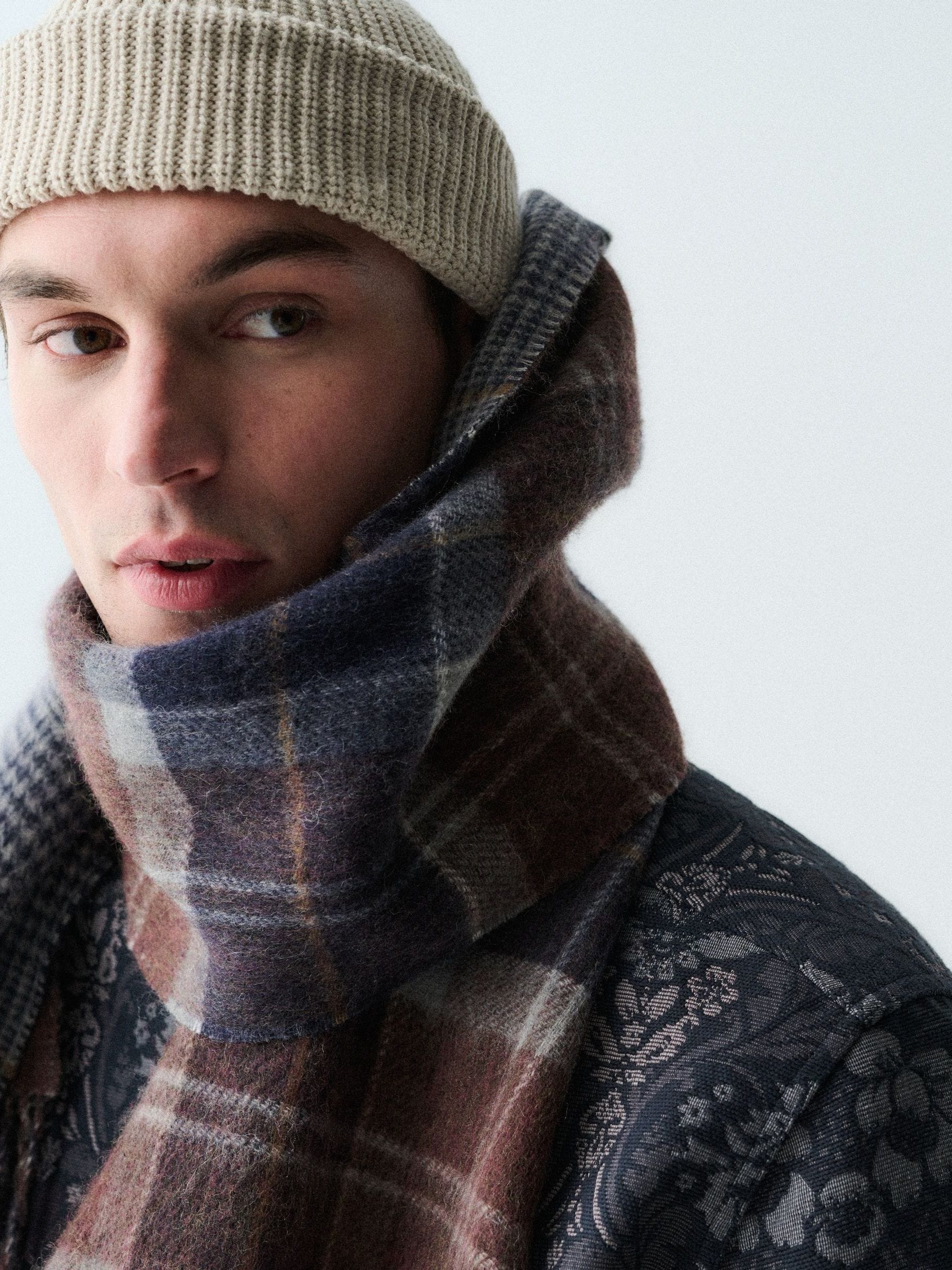 Blauw - Barbour® Tartan Lambswool Scarf
