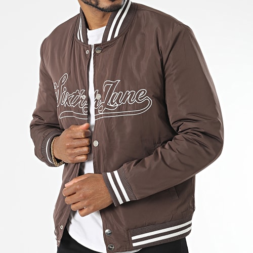 Veste Teddy M23437CJA Marron