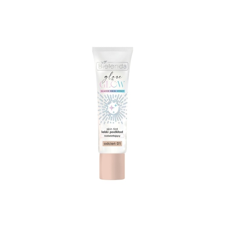 Bielenda Glaze & Glow Skin Tint Light Illuminating Foundation /01/ 30 g