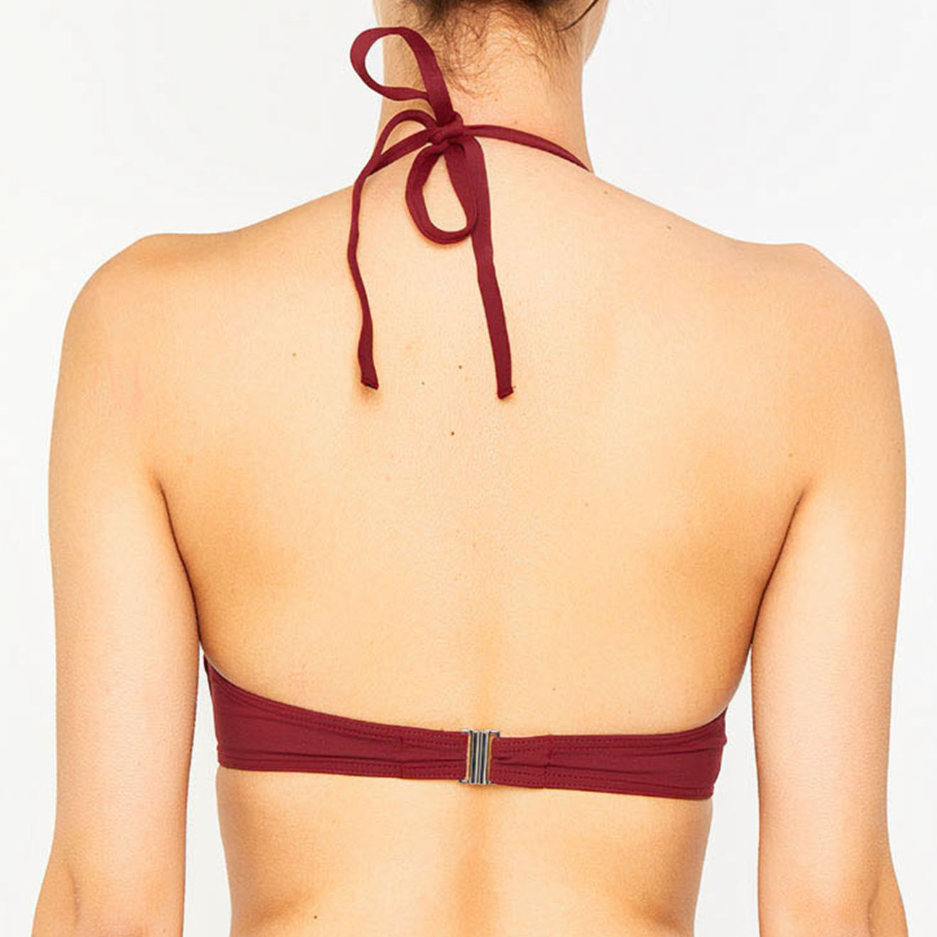 Iodus Haut de maillot de bain Txipi rouge bordeaux