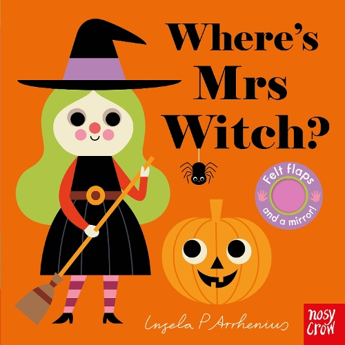 Where's Mrs Witch - Felt Flaps (Board book)