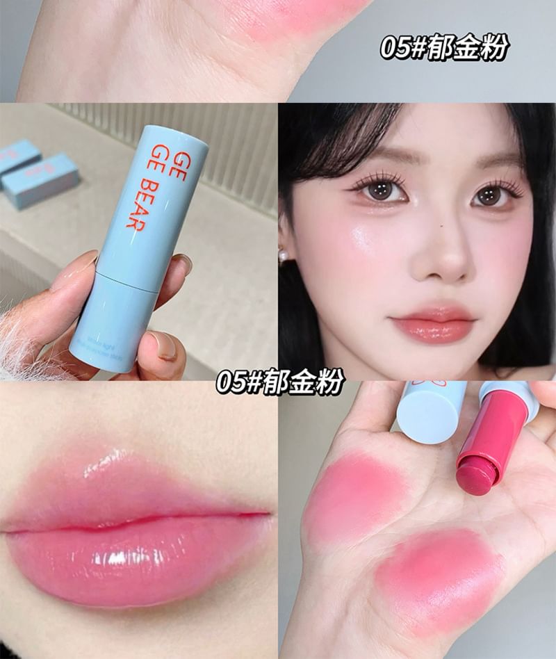 Gege Bear - Multifunctionele waterige blusher lippenstift - 4-5