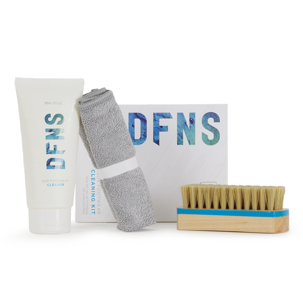 DFNS FOOTWEAR CLEANER KIT GEL BRUSH TOWEL