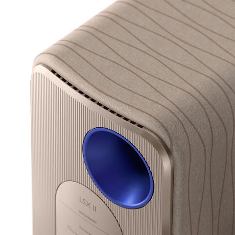 KEF LSX II – supercompacte draadloze hifi-luidspreker Beige