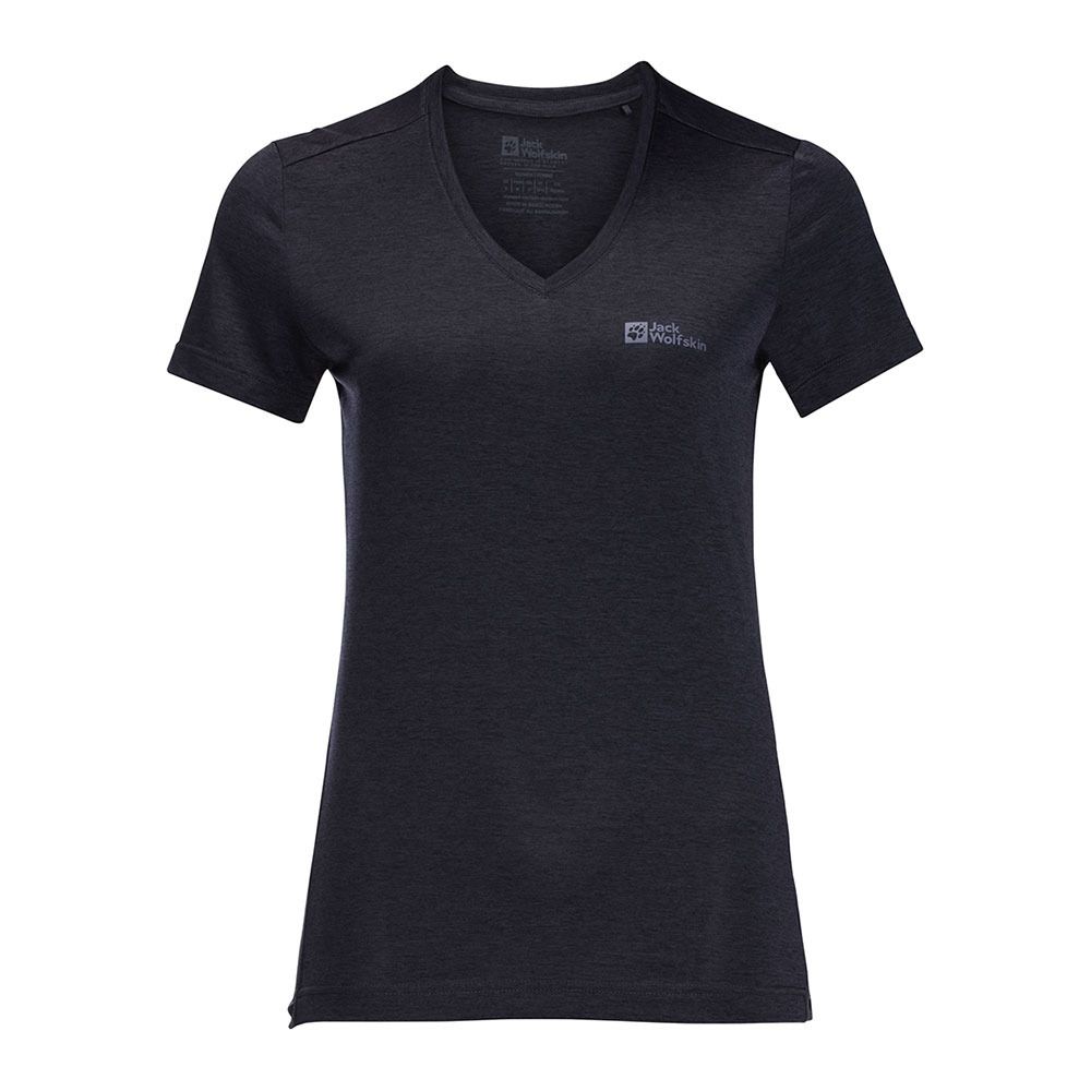 Jack Wolfskin CROSSTRAIL - Maillot Femme graphite