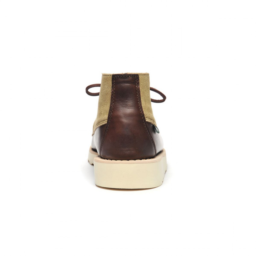 TATANKA EVA WAXY SUEDE DARK BROWN DARK MILITARY-Mocassin montant en cuir pour homme
