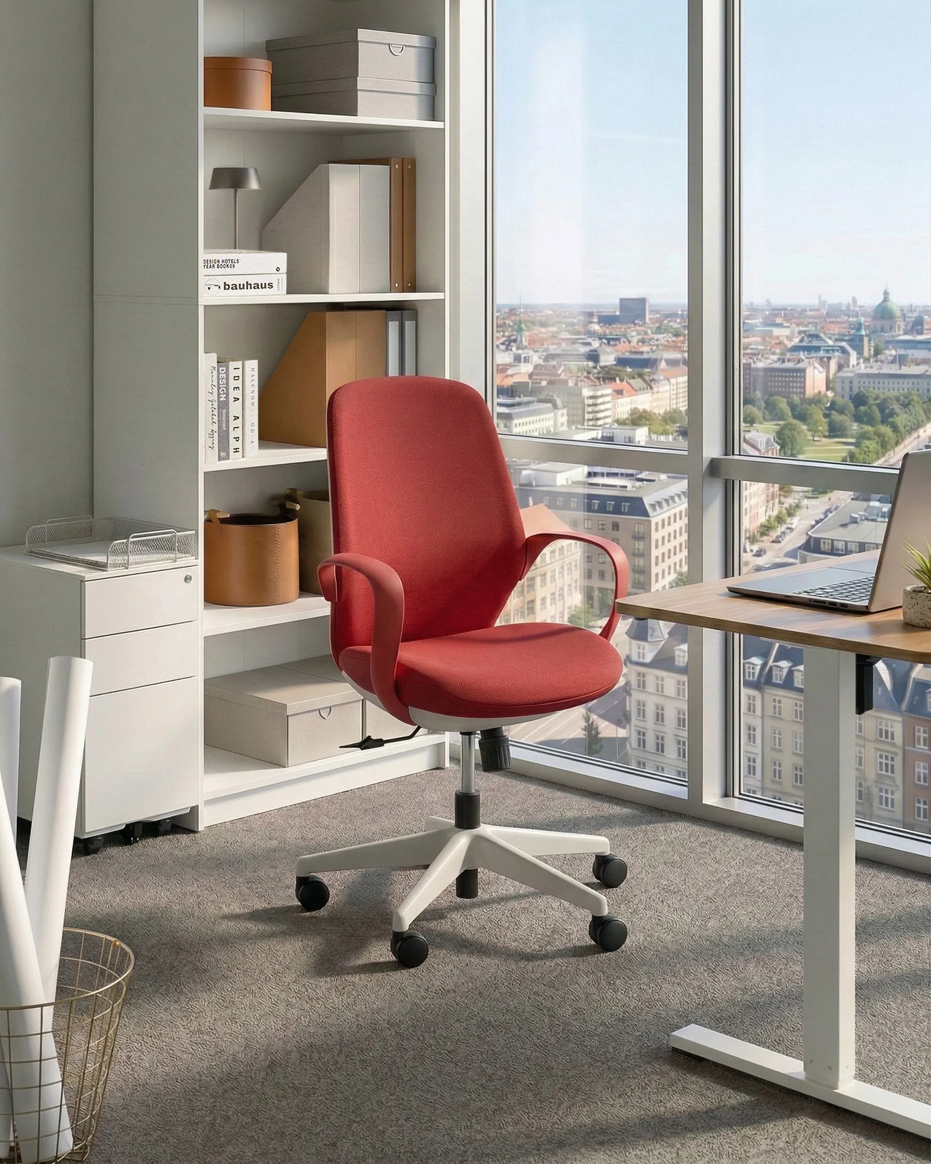 Bureaustoel FOAMA Rood
