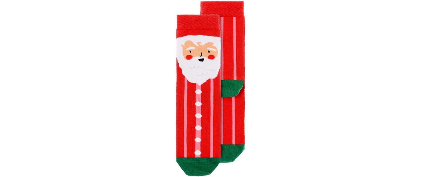 Socken Weihnachtsmann Grösse 27-30Weihnachtssocken
