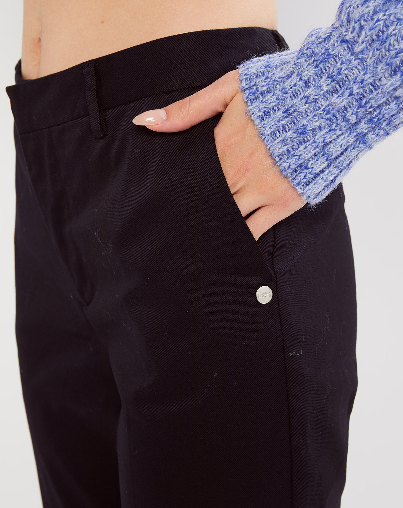 Scotch & Soda Pantalon Chino Slim Fit noir