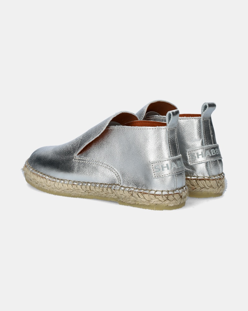 Shabbies Amsterdam Elche Lofa Espadrilles  - zilver