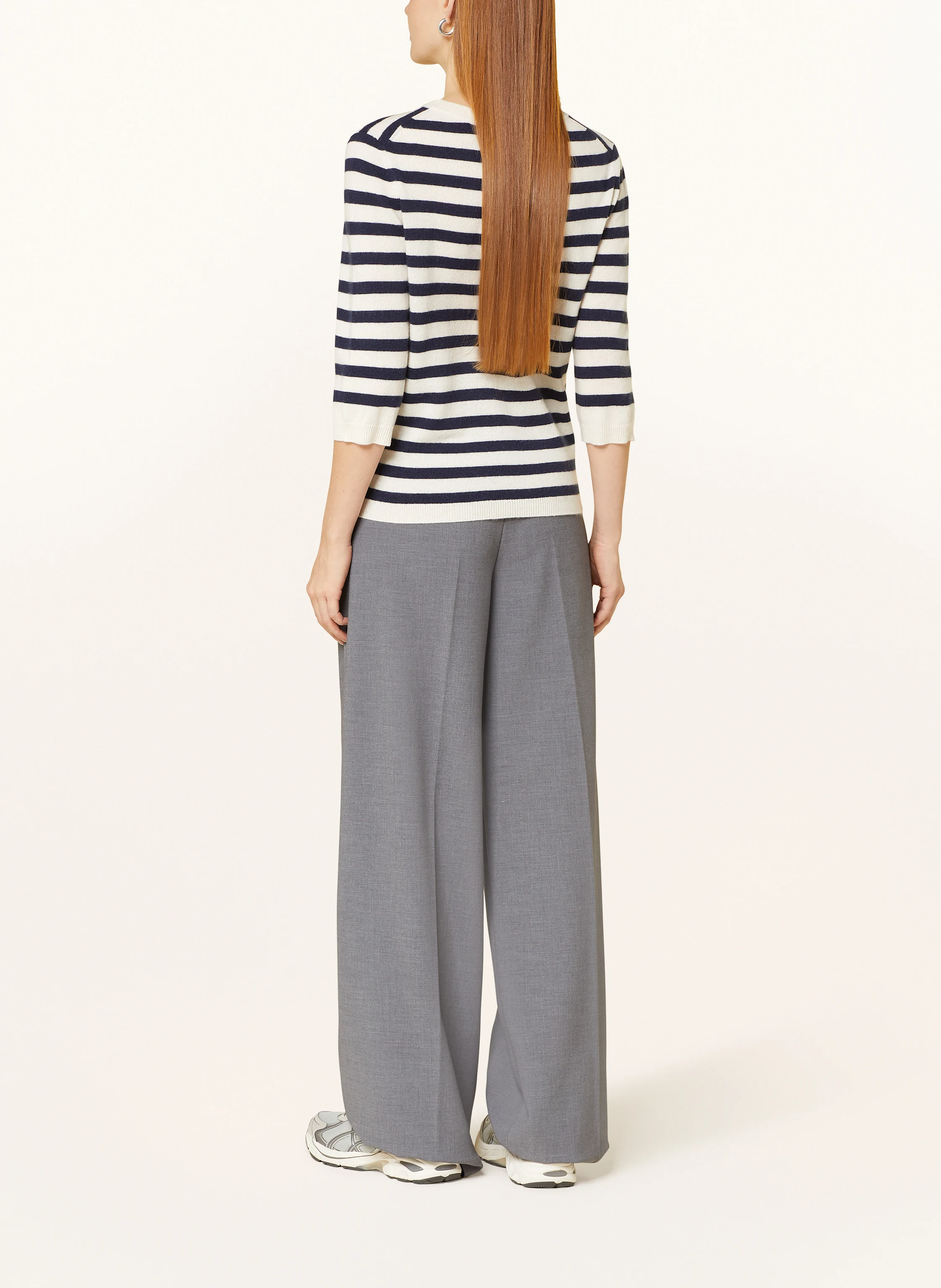 darling harbour Cashmere-Pullover mit 3/4-Arm