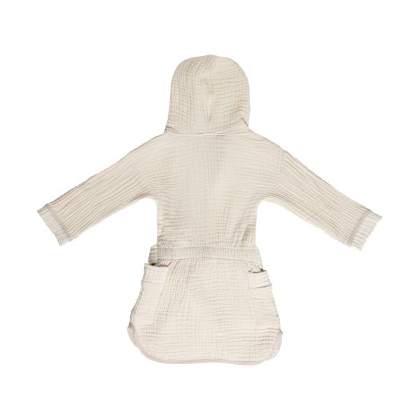 Bebe-Jou Pure Cotton Badjas Sand