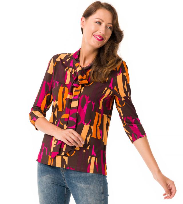 Druckshirt Secret mit Schluppe