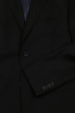 Suitable Kostuum Toulon Serge Wol Uni Zwart SPE231028TO05ST-990 black kopen