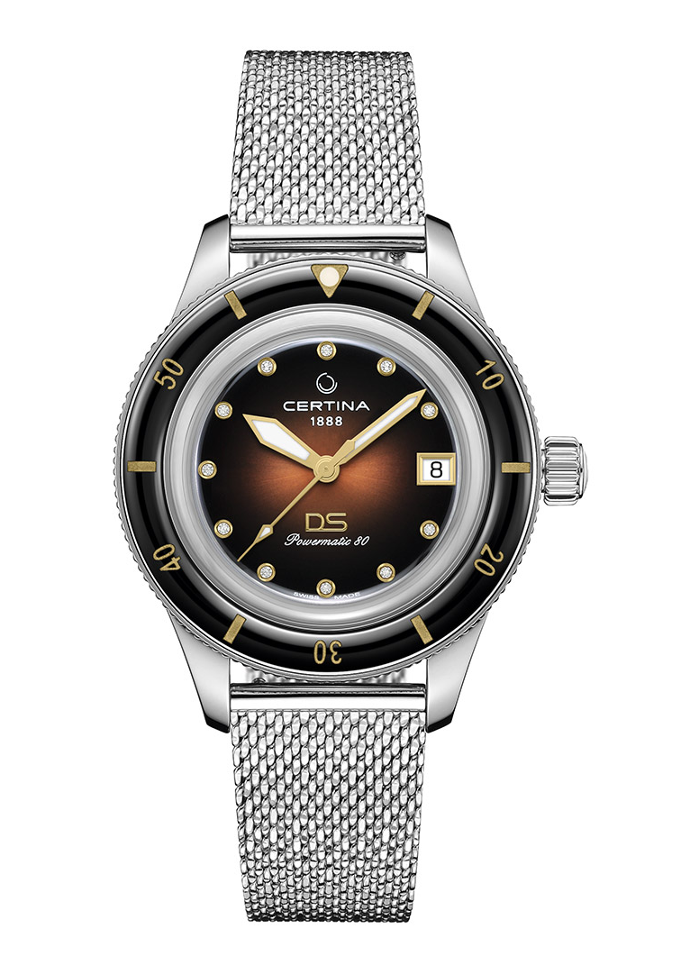 Certina DS PH200M Lady Milanaise Braun C036.207.11.296.00