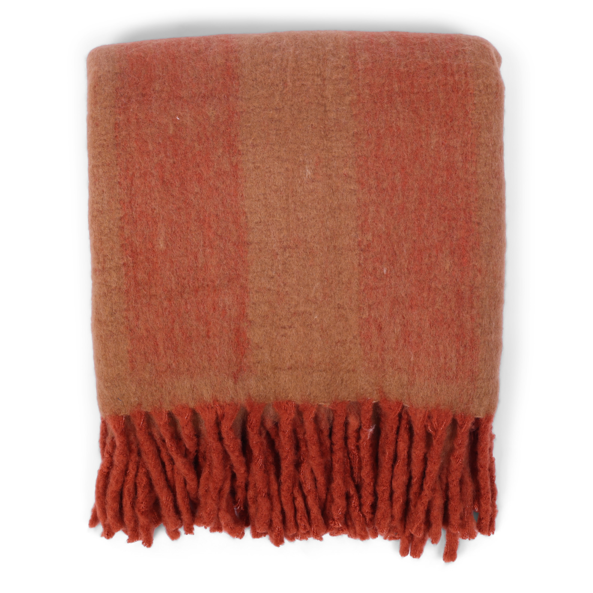 Plaid Paloma bronze/terra